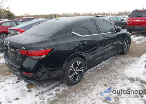 2021 Nissan Sentra Sv Xtronic Cvt z USA, uszkodzony, nr VIN 3N1AB8CV9MY210941